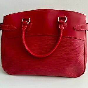 Red Epi Leather Passy PM Bag